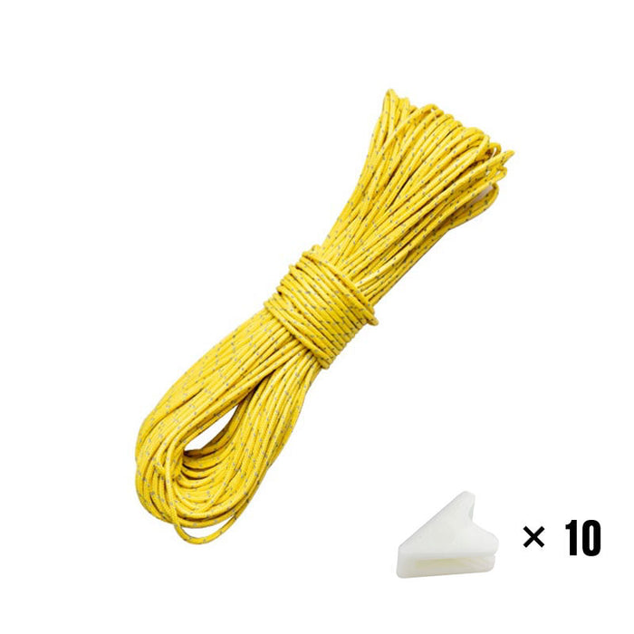 Reflective UHMWPE Cord